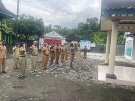 Apel Senin Pagi Pemerintah Kalurahan Mertelu